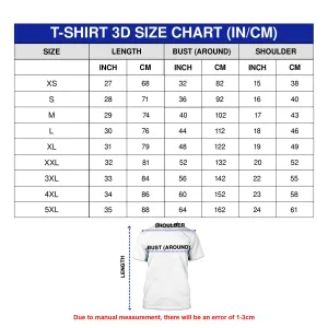 size t-shirt